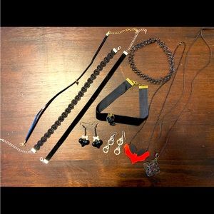 90’s Goth Babe Jewelry Bundle